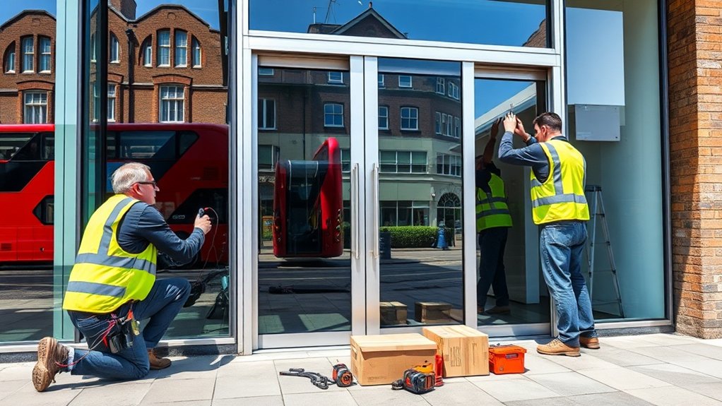 Automatic Door Installation Grove Park