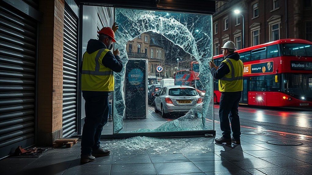 Emergency Shop Front Repair Grove Park