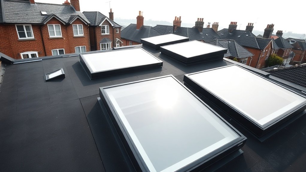 Flat Roof Skylights Grove Park