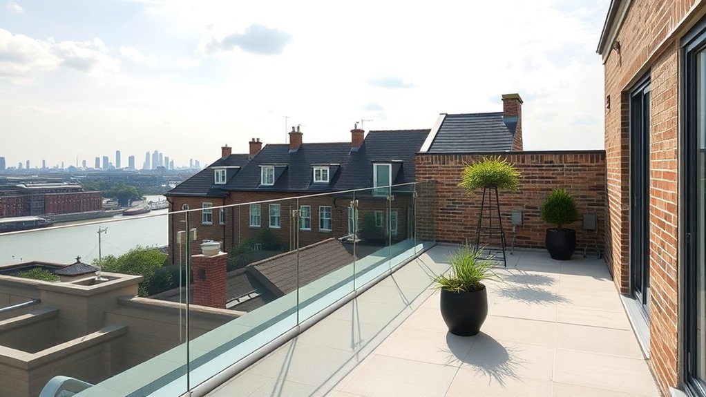 Frameless Glass Balustrades Grove Park