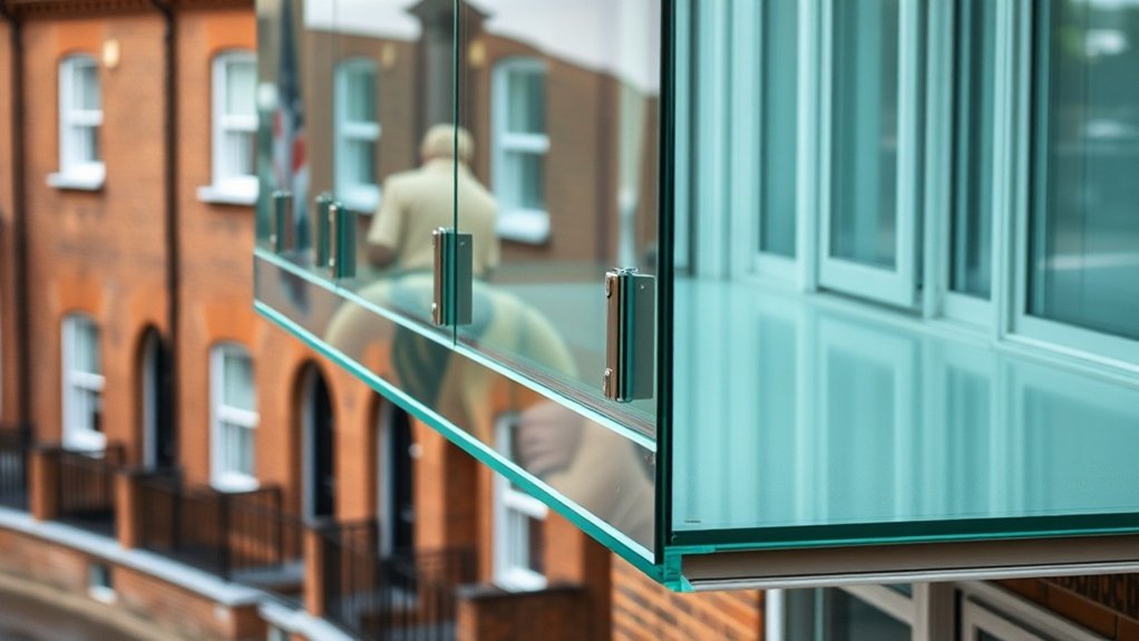 Glass Balcony Installation Grove Park