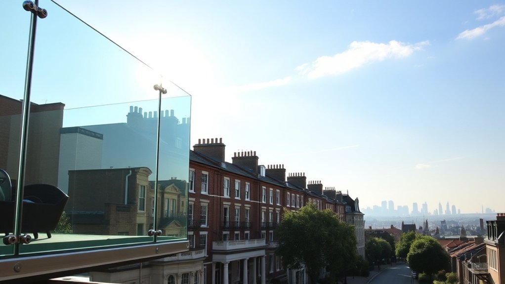 Glass Balustrades & Balconies Grove Park