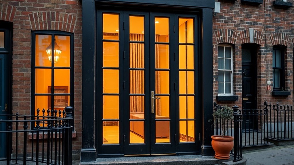 Glass Panel Doors Grove Park