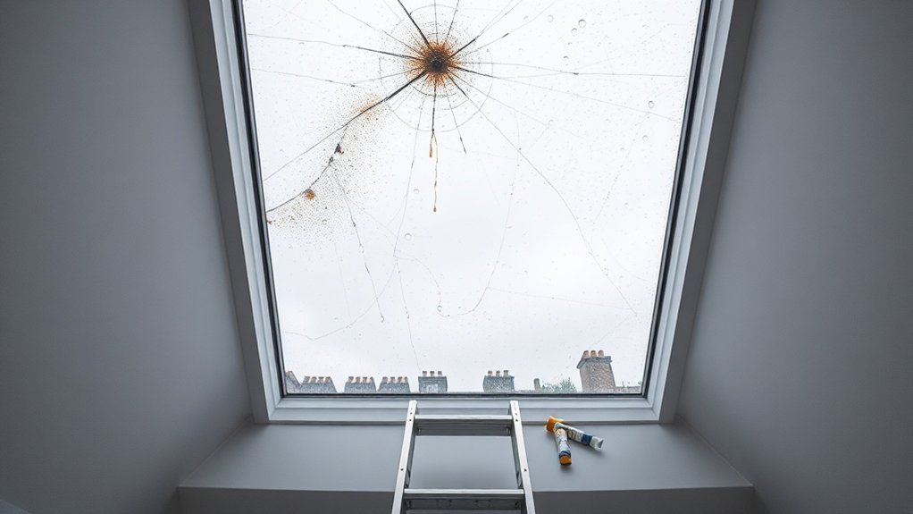 Leaking Skylight Repair Grove Park