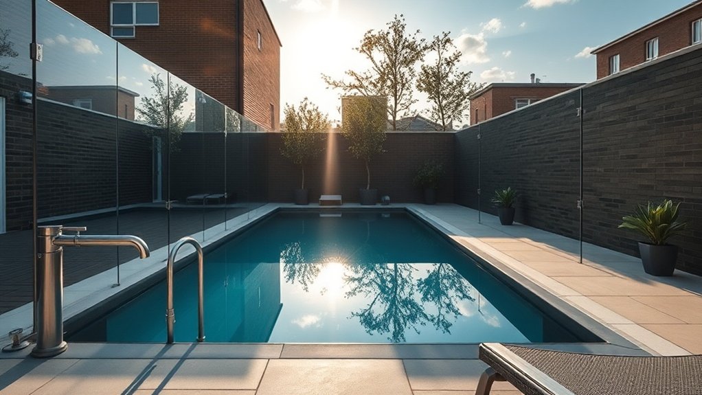 Pool Glass Fencing Grove Park
