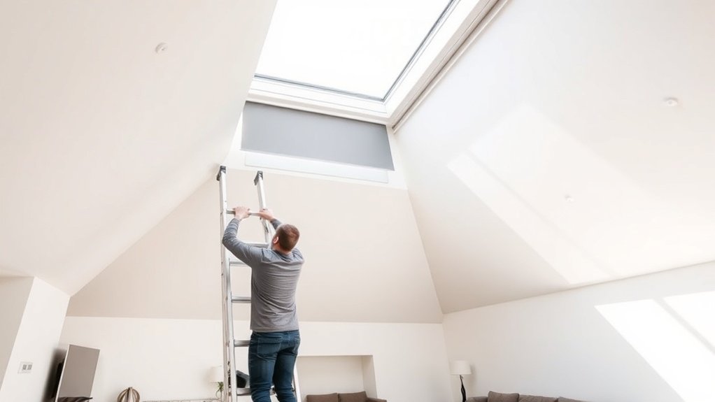 Skylight Blinds Installation Grove Park